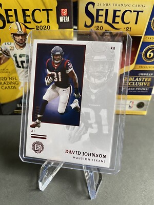 2020 Panini Encased Ruby 09/15 David Johnson Houston Texans