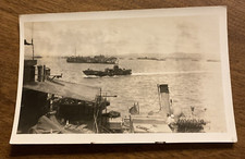 Vintage 1940s WW2 US Navy Naval Ships Vessels Original Real Old Photo P11c20