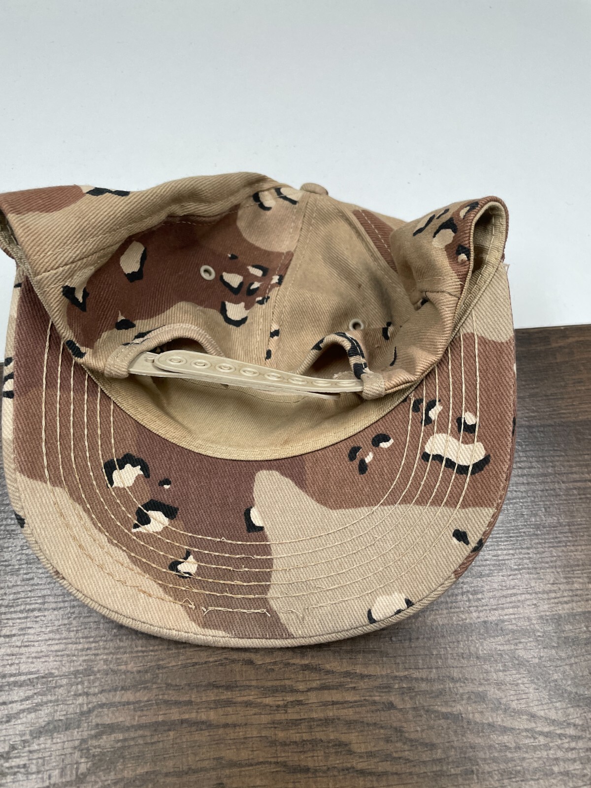 VINTAGE KProducts Desert Camo Nucor Steel Hat Patch Cap Snap Back Made in USA eBay
