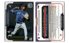 2015 Bowman Chrome #186 Miguel Castro - Toronto Blue Jays RC