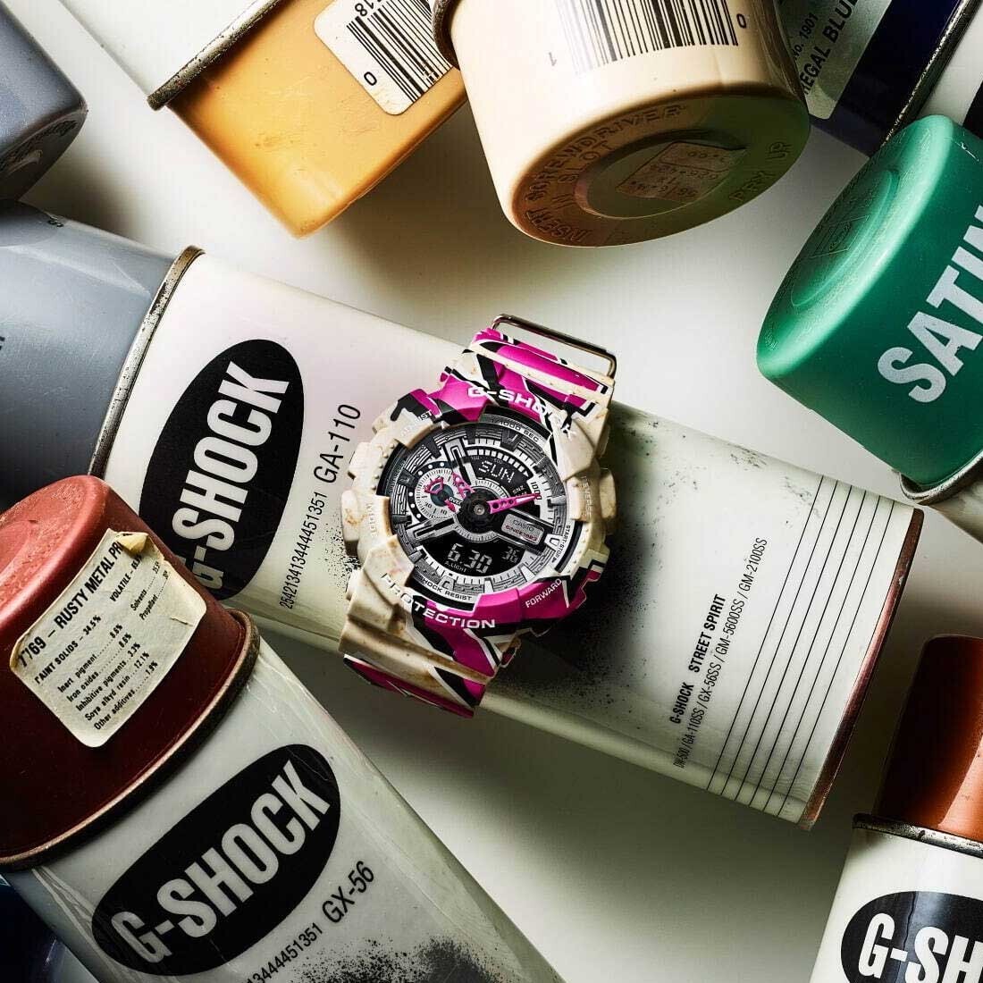 G-Shock Street Spirit Graffiti Art Limited Edition Watch GShock GA