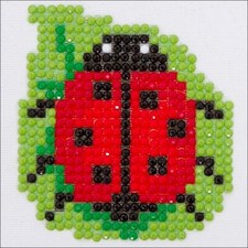 DIY Diamond Dotz Lady Luck Bug Kids Beginner Starter Kit