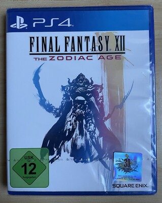 NEU Final Fantasy XII 12  The Zodiac Age Sony PlayStation 4, 2017 PS4 sealed