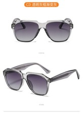 NEW Women's polarized sunglasses fashionable retro glasses UV resistant 62654-3