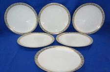 Noritake Greta #5272 (6) Dinner Plates, 10 3/8"