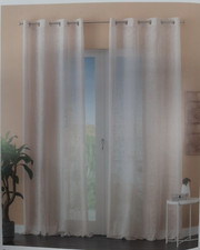 Studded Ring Panel Curtain 140x280hcm United Gold Line