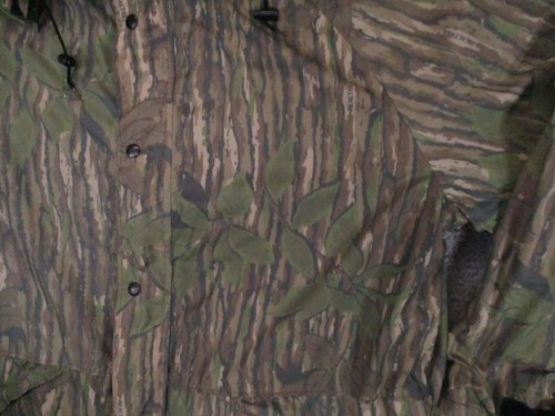 Vintage Walls Water-Pruf Windbreaker Mens XL Realtree Camo Removable Snap Hood - Picture 2 of 8