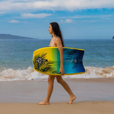 🔥 Krypton Scott Burke Hydro-Hull Yellow-blue BodyBoard size 42