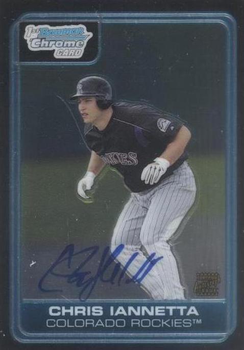 2006 Bowman Chrome - Chris Iannetta #BC229 - 1 of 1