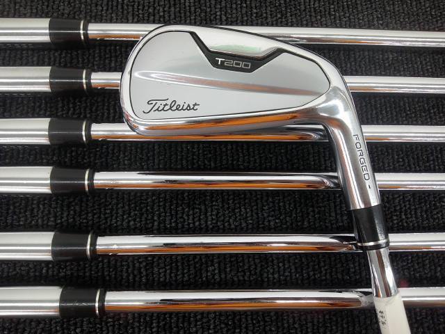 Titleist T200 5番アイアン　ZELOS8(S) Golf Iron Set Titleist T200 2021 N.S.PRO Zelos8 (R) 7pcs 5-W