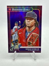 2021 Donruss #16 Ronald Acuna Jr. (Purple Diamond Kings)