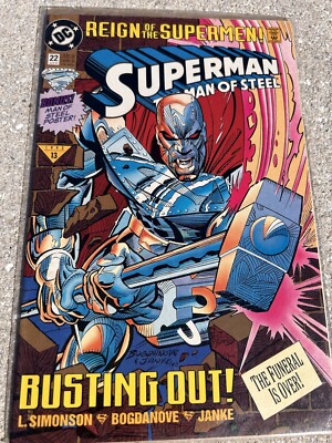 Superman #22 Man Of Steel Busting OUT! | eBay