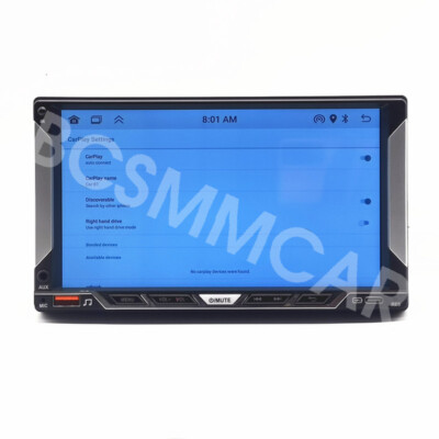 Android 12 Car Multimedia Player Bluetooth Double Din Audio/Video Mirror Link