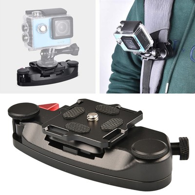 Quick Strap Waist Belt Buckle Backpack Strap Mount Clamp Holder for DSLR Camera