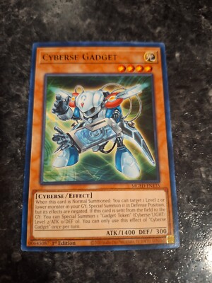 Cyberse Gadget MGED-EN135 Gold Rare Yu-Gi-Oh! Yugioh! 1st Edition