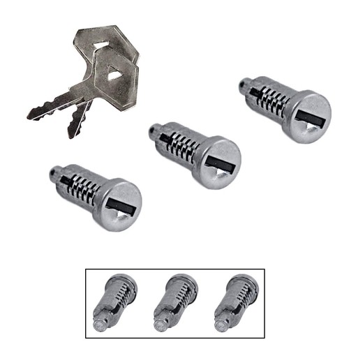 Lotto 3 Nottolini Porta Anteriore Sinistro + Destra Cofano Renault 4 R6 R12 - Foto 6 di 8