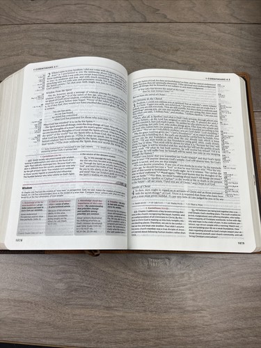 Faith in Action Study Bible NIV World Vision Leather - Picture 10 of 11