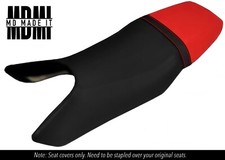FUNDA ASIENTO VINILO AGARRE PERSONALIZADO HONDA CB1 400 89-90 NEGRO Y ROJO