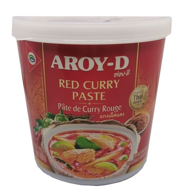 Aroy-D Currypaste Rot, sehr scharf, authentisch thailändisch Kochen, natürliche 