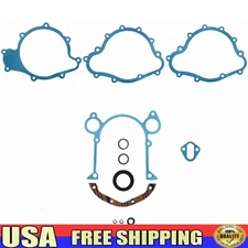 Timing Cover Gasket Set Engine Timing Chain Belt Replacement Seals Gaskets New