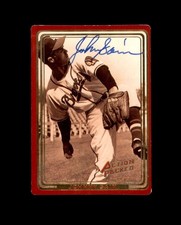 Johnny Sain Signed 1993 Action Packed Boston Braves Autograph