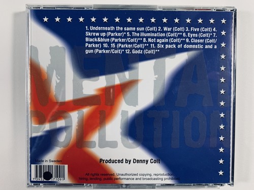 TANG: Mental Pollution CD METAL POWER TRIO 2001 Raw Power Records SWEDEN - Bild 2 von 3