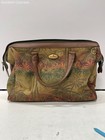 Ricardo Beverly Hills Unisex Travel Bag Brown Green  Palm Tree Pattern — photo 1