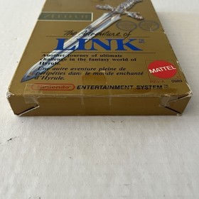Zelda II: The Adventure of Link (Nintendo Entertainment System, NES) GOLD, CIB