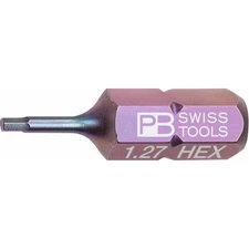 PB Swiss PB C6.210/1,27 PrecisionBits for Hexagon Socket Screws, L. 25 mm