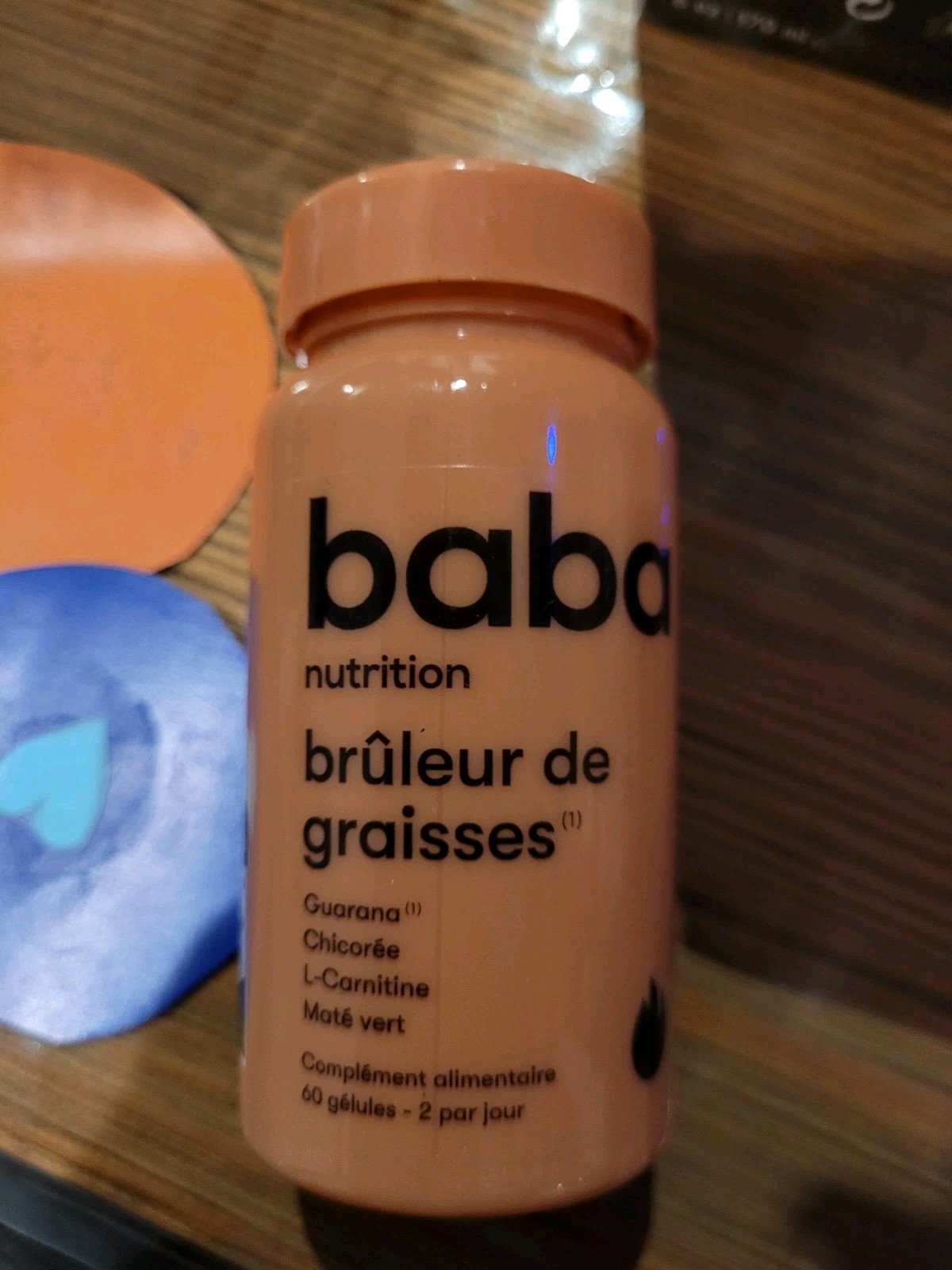 Bruleur de Graisses BABA NUTRITION Éliminer l'Excès de Poids Rétention 60 Gélules