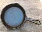 Antique Cast Iron # 3 Wagner Ware Sydney - O - 1058 N Clean Sits Flat No Rust or