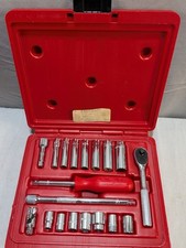 NEW MAC TOOLS USA SM196BR 19PC SAE SOCKET RAT...