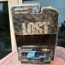 Greenlight Hollywood Lost Jeep CJ7 Diecast Car 1:64 Limited Edition