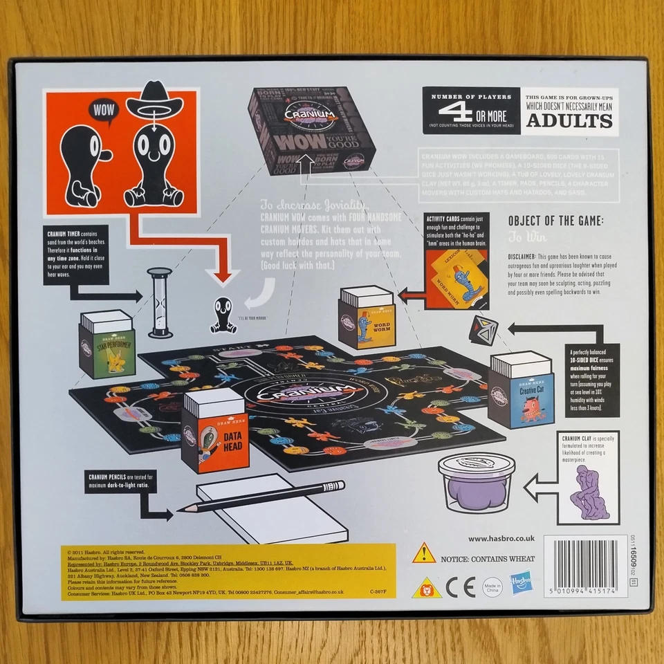 Cranium Deluxe Edition Party Game Activity Game With Mover Characters 4+ Adults - Image 3 of 4