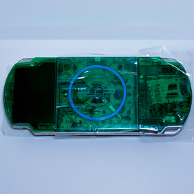 Sony PSP 3000 64GB Set - Clear Green (Case, Crystal Shell, SD & More) USA Seller