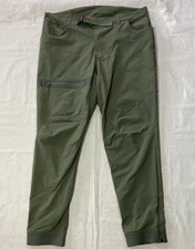 Foehn Brise Schoeller Pant Green Mens 36x29 NYLON Outdoor Hiking Trail Cargo