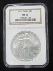 1995 American Silver Eagle * NGC Graded * MS69