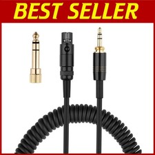 Coiled Audio Cable for AKG Q701, K240, K271 Headphones