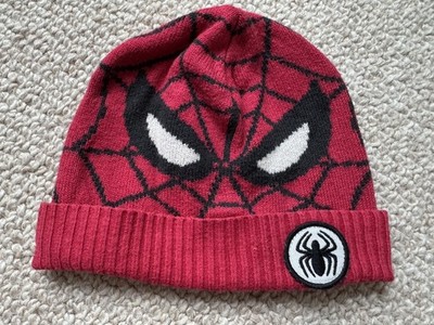 Gap Marvel Superheld Spiderman Kinder Jungen rot Logo weich Strick Beanie Mütze