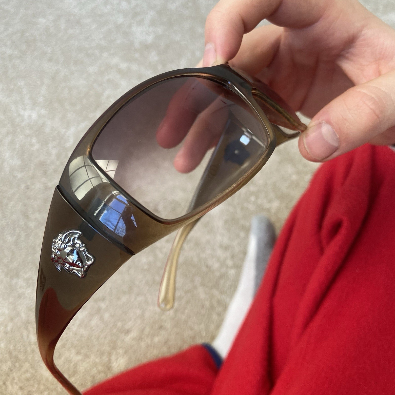 Authentic Versace Mod Sunglasses With Purple Lens - image 7