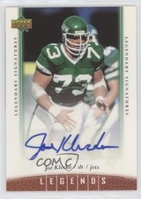 2006 UD Legends Legendary Signatures Joe Klecko #51 Auto 0t1