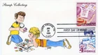 1988 Sc # 2198 and Sweden # 1588 Stamp Collecting Joint FDC