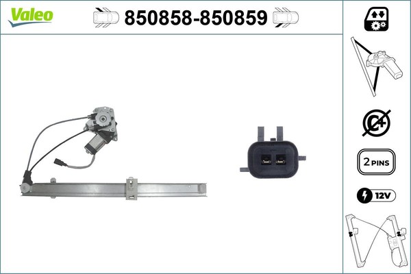 Valeo Fensterheber 850858 FüR Jeep-image