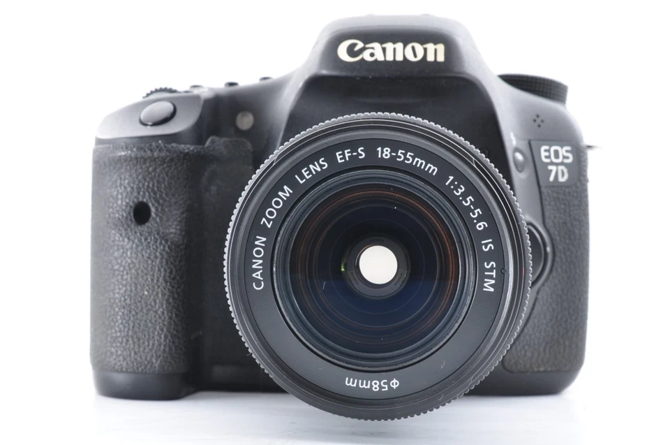 [Exc+5] Canon EOS 7D DSLR Camera + EF-S 18-55mm f/3.5-5.6 IS STM Lens Kit #0529 - Image 3 of 4