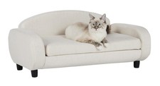 Cat Sofa Bed, Pet Couch for Indoor Cats Elevated Cat Beds with Removable Wash...