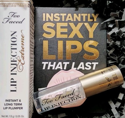 Too Faced Lip Injection Extreme Instant & Long Term Lip Plumper Travel Size BNIB