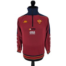 Roma training football sweatshirt 2000/01 - (XS)