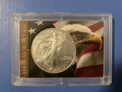 2022 AMERICAN EAGLE 1 OUNCE .999 FINE SILVER DOLLAR COIN USA STATUE OF LIBERTY