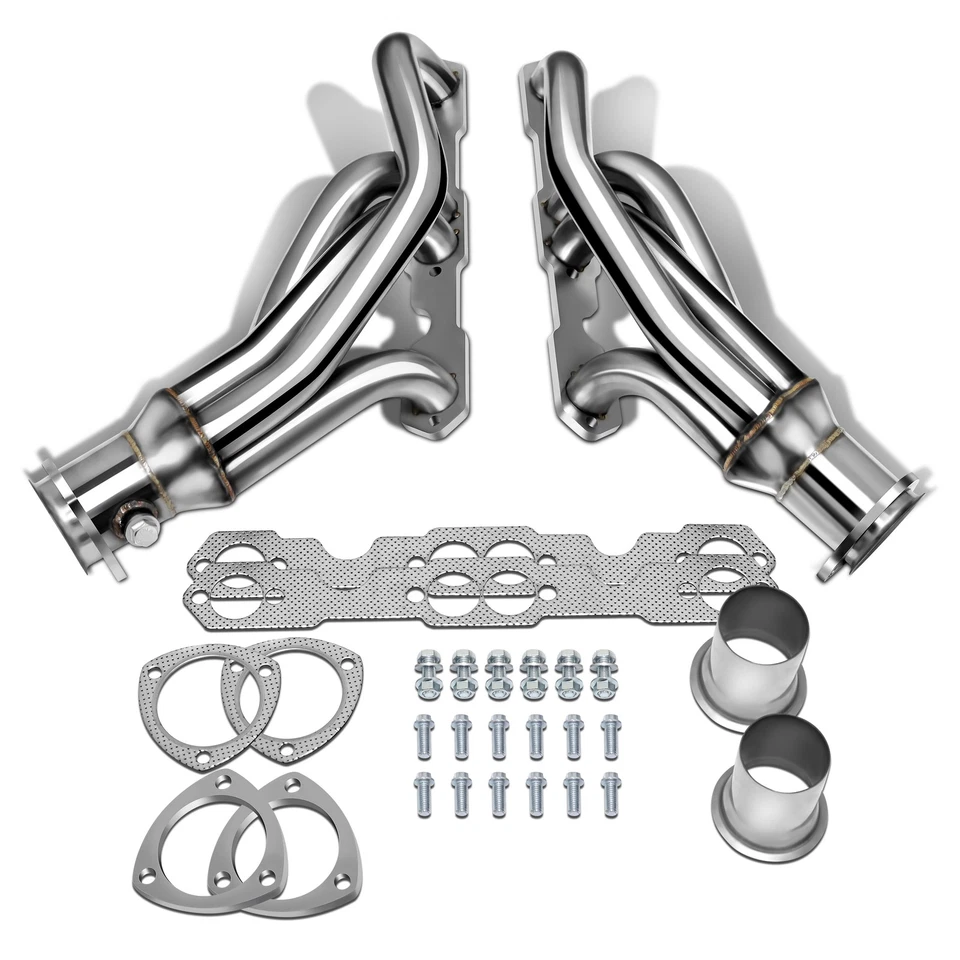 Exhaust Headers For Chevy Truck&SUV GMC SBC 307/327/305/350/400 1988-1997 V8 - Image 3 of 4
