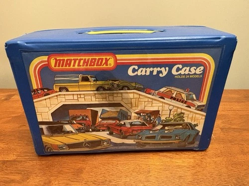 Vintage 1978 Lesney Matchbox - 24 Car Official Collector Carry Case